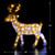 LED Lighted Commercial Grade Acrylic Reindeer Outdoor Christmas Decoration - 24" - IMAGE 5