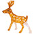 LED Lighted Commercial Grade Acrylic Reindeer Outdoor Christmas Decoration - 24" - IMAGE 6
