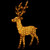 46" LED Lighted Commercial Grade Acrylic Reindeer Outdoor Christmas Decoration - IMAGE 1