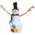LED Lighted Commercial Grade Acrylic Snowman Outdoor Christmas Decoration - 22" - IMAGE 6