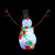 Lighted Commercial Grade Acrylic Snowman Outdoor Christmas Decoration - 23" - IMAGE 6
