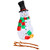 22" LED Lighted Commercial Grade Acrylic Snowman Outdoor Christmas Decoration