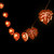 LED Maple Leaves Fall Harvest Lights - Warm White - 4.75' Clear Wire - 10ct