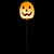 Lighted Jack-O-Lantern Halloween Outdoor Pathway Markers - 24" - Orange - Set of 5