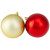 50ct Traditional Multi Shatterproof 2-Finish Christmas Ball Ornaments 4" (100mm) - IMAGE 3