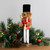 Plush Teddy Bear Soldier Christmas Nutcracker - 14" - Red and Gold - IMAGE 1