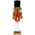 Plush Teddy Bear Soldier Christmas Nutcracker - 14" - Red and Gold - IMAGE 2