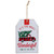 Most Wonderful Time of the Year Christmas Tag Ornament - 6" - IMAGE 2