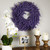 Lavender Artificial Spring Floral Wreath - 18" - Purple - IMAGE 2