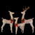 Set of 3 LED Lighted Glittered Reindeer Family Outdoor Christmas Decorations - IMAGE 1