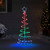 LED Lighted Color Changing Multi-Function Outdoor Spiral Christmas Tree - 4' - Multi Lights - IMAGE 1