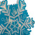 11.75" Lighted Blue and White Snowflake Christmas Window Silhouette - IMAGE 5