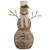 48" LED Lighted Rustic Rattan Snowman Outdoor Christmas Decoration - IMAGE 1