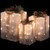 Set of 3 Silver Mesh Glittered Gift Boxes Outdoor Decorations - IMAGE 3