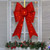 26" LED Lighted Red Tinsel Bow Christmas Decoration - IMAGE 2