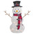 Set of 2 Lighted Tinsel Snowmen Family Christmas Yard Decorations - IMAGE 3