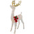 48" LED Lighted Glitter Reindeer with Sleigh Outdoor Christmas Decoration - IMAGE 4