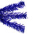 Artificial Tinsel Christmas Tree - Deep Blue - 4' - Unlit - IMAGE 6