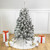 4.5' Flocked Madison Pine Artificial Christmas Tree, Unlit - IMAGE 1