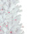 Pre-Lit Pencil Woodbury White Pine Artificial Christmas Tree - 6.5' - Pink Lights - IMAGE 4