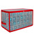 20.5" Transparent Zip Up Christmas Storage Box- Holds 112 Ornaments - IMAGE 1