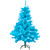 6' Cerulean Blue Pine Artificial Christmas Tree, Unlit - IMAGE 1