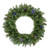 Pre-Lit Rockwood Pine Artificial Christmas Wreath - 24" - Multi LED Lights - IMAGE 1