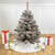 Pre-Lit Medium Heavily Flocked Madison Pine Artificial Christmas Tree - 3' - Multi Lights - IMAGE 1