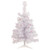 Pre-Lit Medium Rockport White Pine Artificial Christmas Tree - 2' - Pink Lights - IMAGE 2