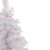 Pre-Lit Medium Rockport White Pine Artificial Christmas Tree - 2' - Pink Lights - IMAGE 3