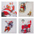 8" x 8" Norman Rockwell Classic Christmas Scene Canvas Prints - Set of 4 - IMAGE 2