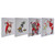 Set of 4 8" x 8" Classic Norman Rockwell Christmas Scene Canvas Prints - IMAGE 3