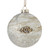 4" Birch Wood and Glitter Pine Cones Glass Ball Christmas Ornament - IMAGE 4