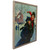 19" Fiber Optic Norman Rockwell 'Couple Ice Skating' Christmas Wall Art - IMAGE 3