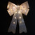 LED Lighted Tinsel Bow Christmas Decoration - 24" - Silver - IMAGE 5