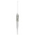 Sequined and Beaded Icicle Glass Christmas Ornament - 9" - Clear - IMAGE 4