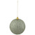 Holographic Glitter Shatterproof Christmas Ball Ornament - 4" - Tea Green - IMAGE 4