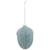 Glittered Mercury Glass Acorn Christmas Ornament - 4.5" - Blue - IMAGE 2