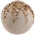 Beaded Sequin Shatterproof Christmas Ball Ornament - 4" - Champagne Gold - IMAGE 5