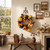 Speckled Pumpkins, Vine and Pinecone Artificial Fall Harvest Small Twig Wreath - 13.5" - IMAGE 3