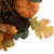 Speckled Pumpkins, Vine and Pinecone Artificial Fall Harvest Small Twig Wreath - 13.5" - IMAGE 6