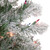 6.5' Pre-Lit Flocked Madison Pine Artificial Christmas Tree, Multi Lights - IMAGE 3