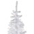 Pre-Lit Pencil White Georgian Pine Artificial Christmas Tree - 6.5' - Warm White LED Lights - IMAGE 5