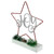 11" LED Lighted Star Silhouette Christmas Joy Sign - IMAGE 4