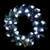 Pre-Lit Color Changing Fiber Optic Globe Lights Artificial Christmas Wreath, 12-Inch - IMAGE 5