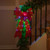 LED Lighted Color Changing Tinsel Bow Christmas Decoration - 24" - Red - IMAGE 3