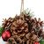 6-in Pine Cones Stars and Berries Hanging Christmas Ornament - IMAGE 4
