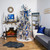 12.25" Tis the Season to Sparkle Blue Christmas Gift Tag Wall Decoration - IMAGE 5