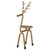 10.25" Small Bronze Reindeer Christmas Pillar Candle Holder - IMAGE 4