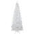 Pre-Lit Pencil White Georgian Pine Artificial Christmas Tree - 7.5' - Warm White LED Lights - IMAGE 1